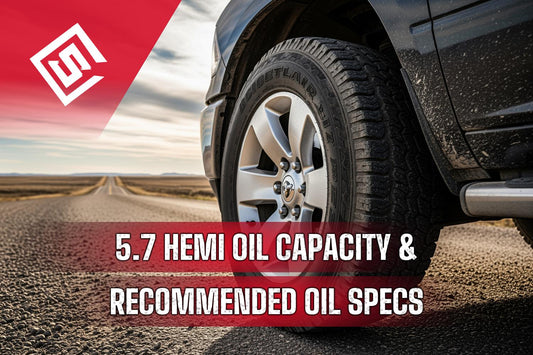 5.7 Hemi Oil Capacity & Recommended Oil Specs (All Model Years)