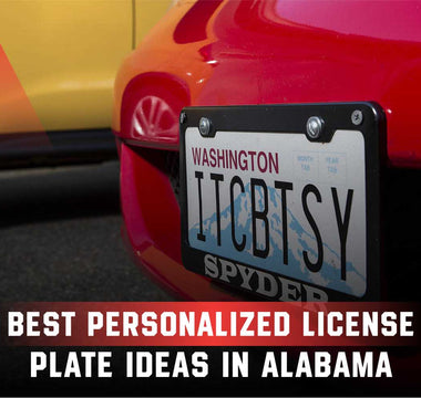Best Personalized License Plate Ideas in Alabama