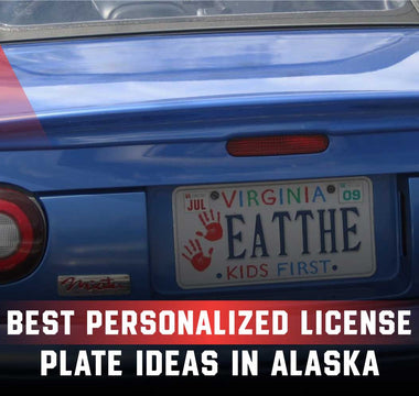 Best Personalized License Plate Ideas in Alaska