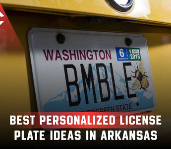 Best Personalized License Plate Ideas in Arkansas