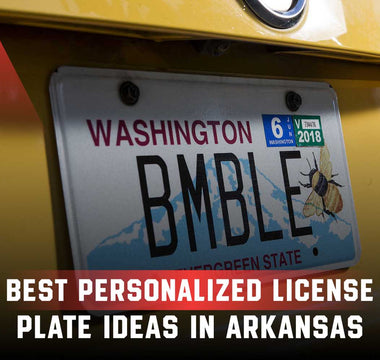 Best Personalized License Plate Ideas in Arkansas