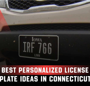 Best Personalized License Plate Ideas in Connecticut