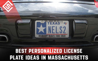 Best Personalized License Plate Ideas in Massachusetts