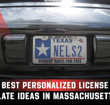 Best Personalized License Plate Ideas in Massachusetts