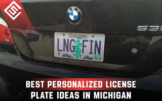 Best Personalized License Plate Ideas in Michigan