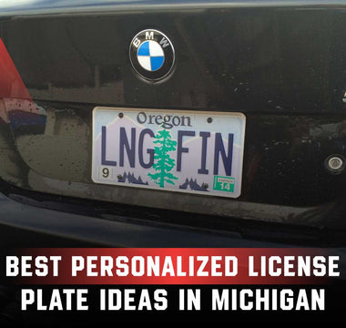 Best Personalized License Plate Ideas in Michigan