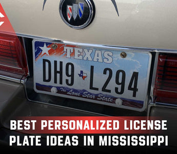 Best Personalized License Plate Ideas in Mississippi