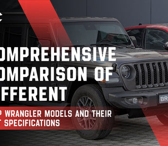 Comprehensive Comparison of Different Jeep Wrangler Models and Their Seat Specifications