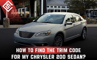 How to Find the Trim Code for My Chrysler 200 Sedan?