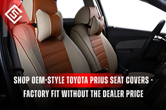 Shop OEM-Style Toyota Prius Seat Covers - Factory Fit Without the Dealer Price