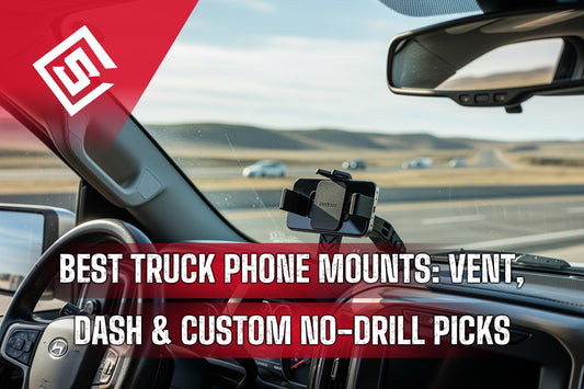 Best Truck Phone Mounts: Vent, Dash & Custom No-Drill Picks