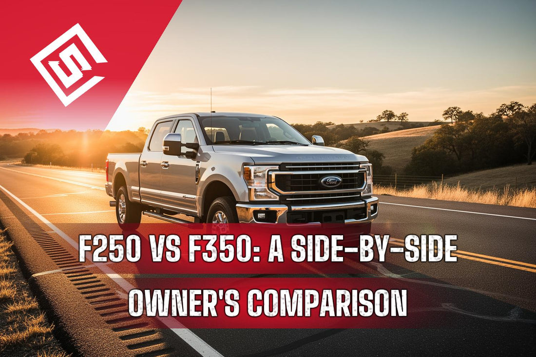 F-250 vs F-350: A Side-by-Side Owner's Comparison