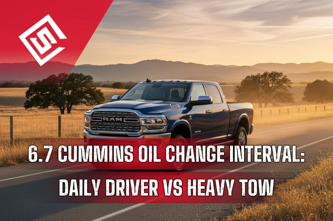 6.7 Cummins Oil Change Interval: Daily Driver vs Heavy Tow