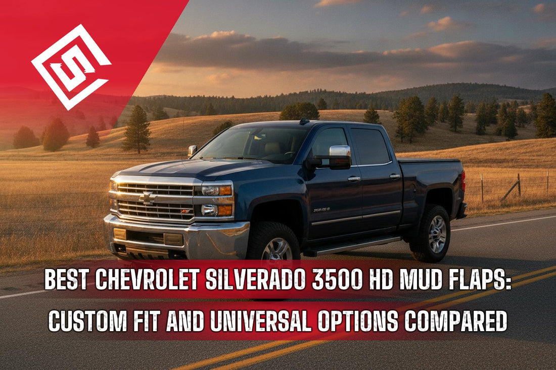 Best Chevrolet Silverado 3500 HD Mud Flaps: Custom Fit and Universal Options Compared