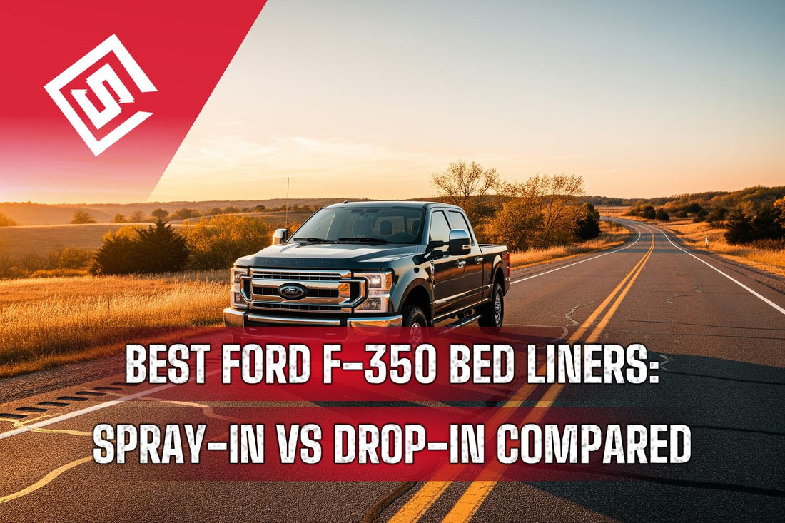 Best Ford F-350 Bed Liners: Spray-In vs Drop-In Compared