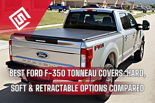 Best Ford F-350 Tonneau Covers: Hard, Soft & Retractable Options Compared