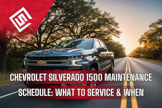 Chevrolet Silverado 1500 Maintenance Schedule: What to Service & When