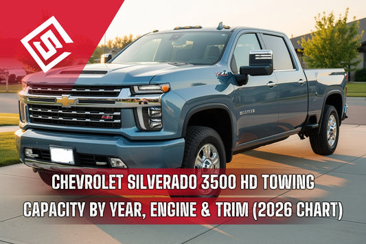 Chevrolet Silverado 3500 HD Towing Capacity by Year, Engine & Trim (2026 Chart)