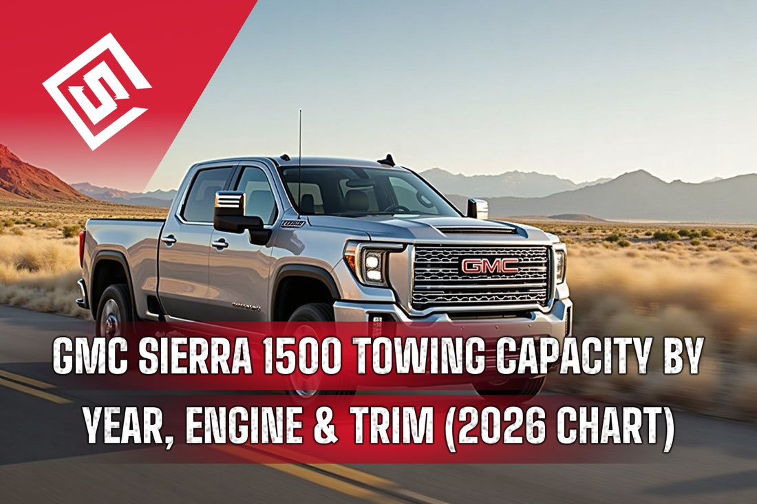 GMC Sierra 1500 Towing Capacity by Year, Engine & Trim (2026 Chart)