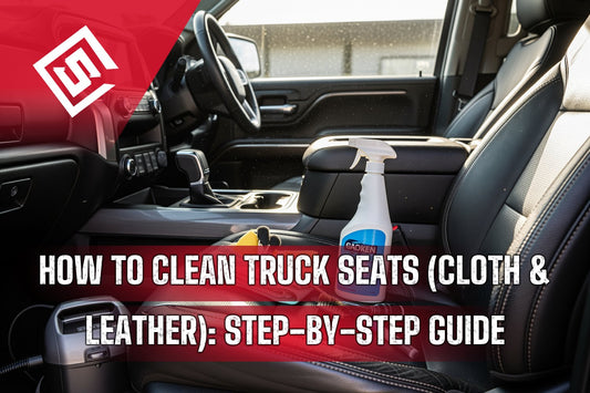 How to Clean Truck Seats (Cloth & Leather): Step-by-Step Guide