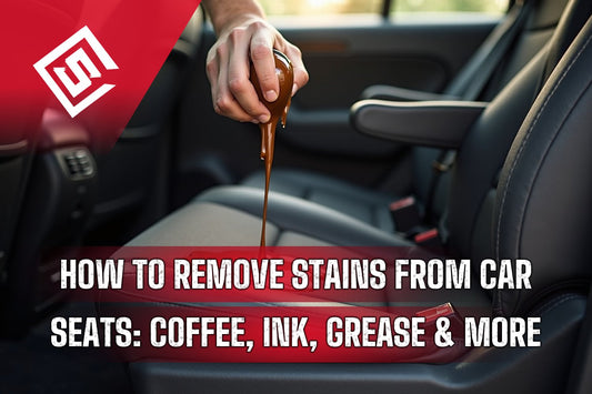 How to Remove Stains from Car Seats: Coffee, Ink, Grease & More