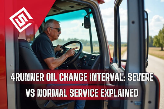 4Runner Oil Change Interval: Severe vs Normal Service Explained