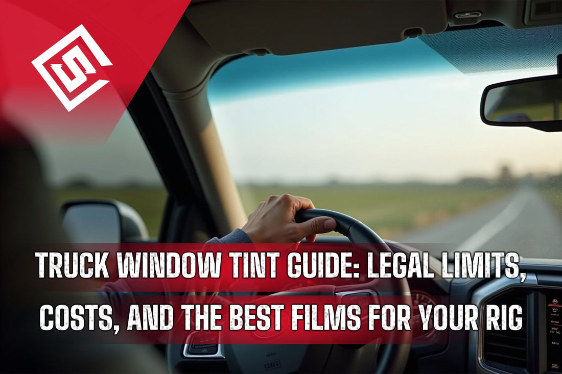 Truck Window Tint Guide: Legal Limits, Costs, and the Best Films for Your Rig