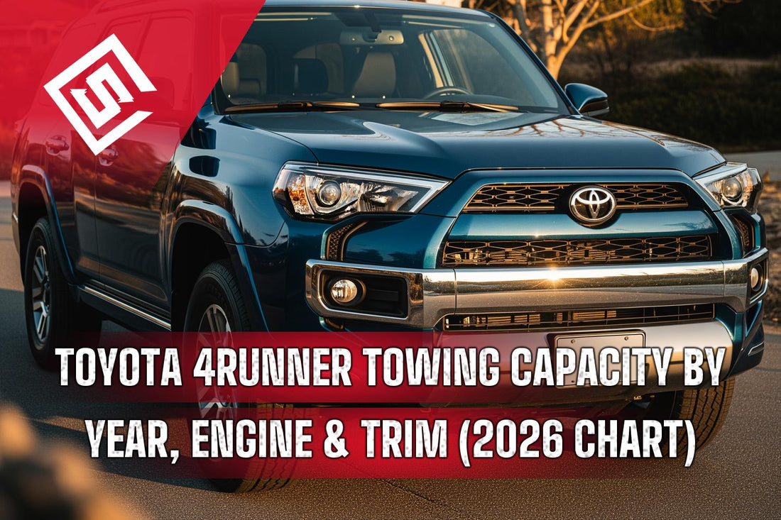 Toyota 4Runner Towing Capacity by Year, Engine & Trim (2026 Chart)