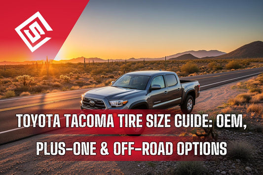 Toyota Tacoma Tire Size Guide: OEM, Plus-One & Off-Road Options