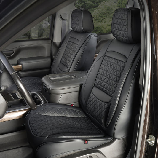 Your Luxury Seat Covers Front Seats - Black